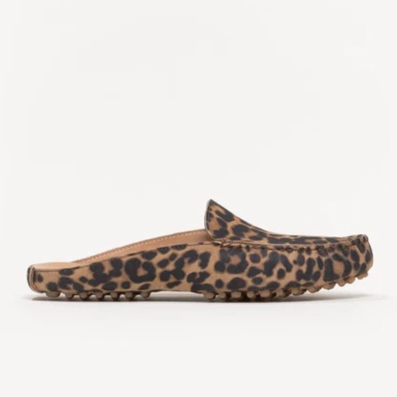 M.Gemi The Felize Mule Leopard Print Suede Size 37 New in Box SOLD OUT - Picture 1 of 6